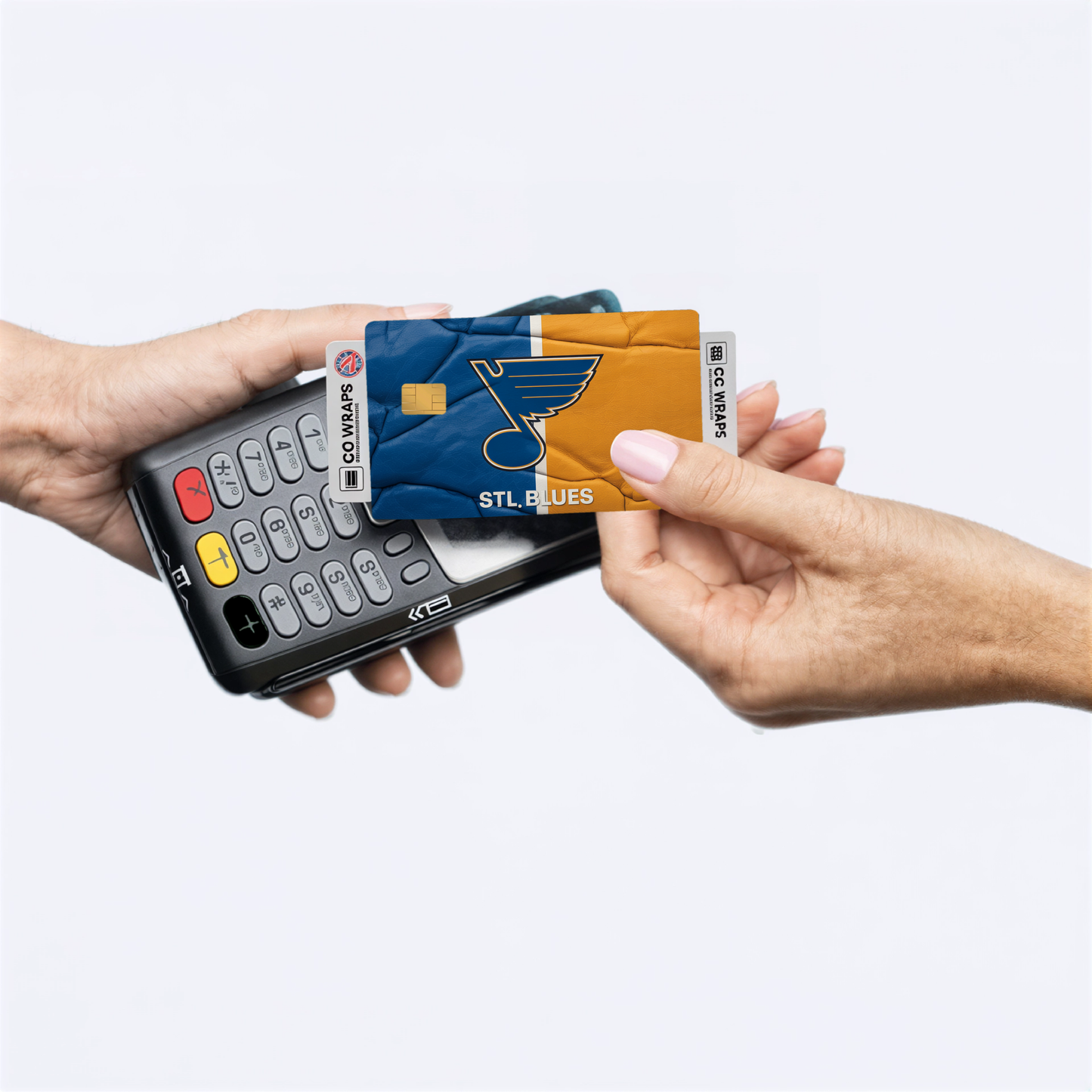 Stl Blues Credit Card Skin Sticker | NHL Debit Card Cover