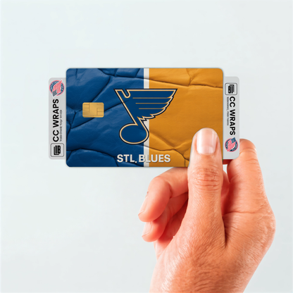 Stl Blues Credit Card Skin Sticker | NHL Debit Card Cover