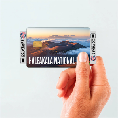 2PK Haleakala National Park Credit Card Vinyl Skin Decal