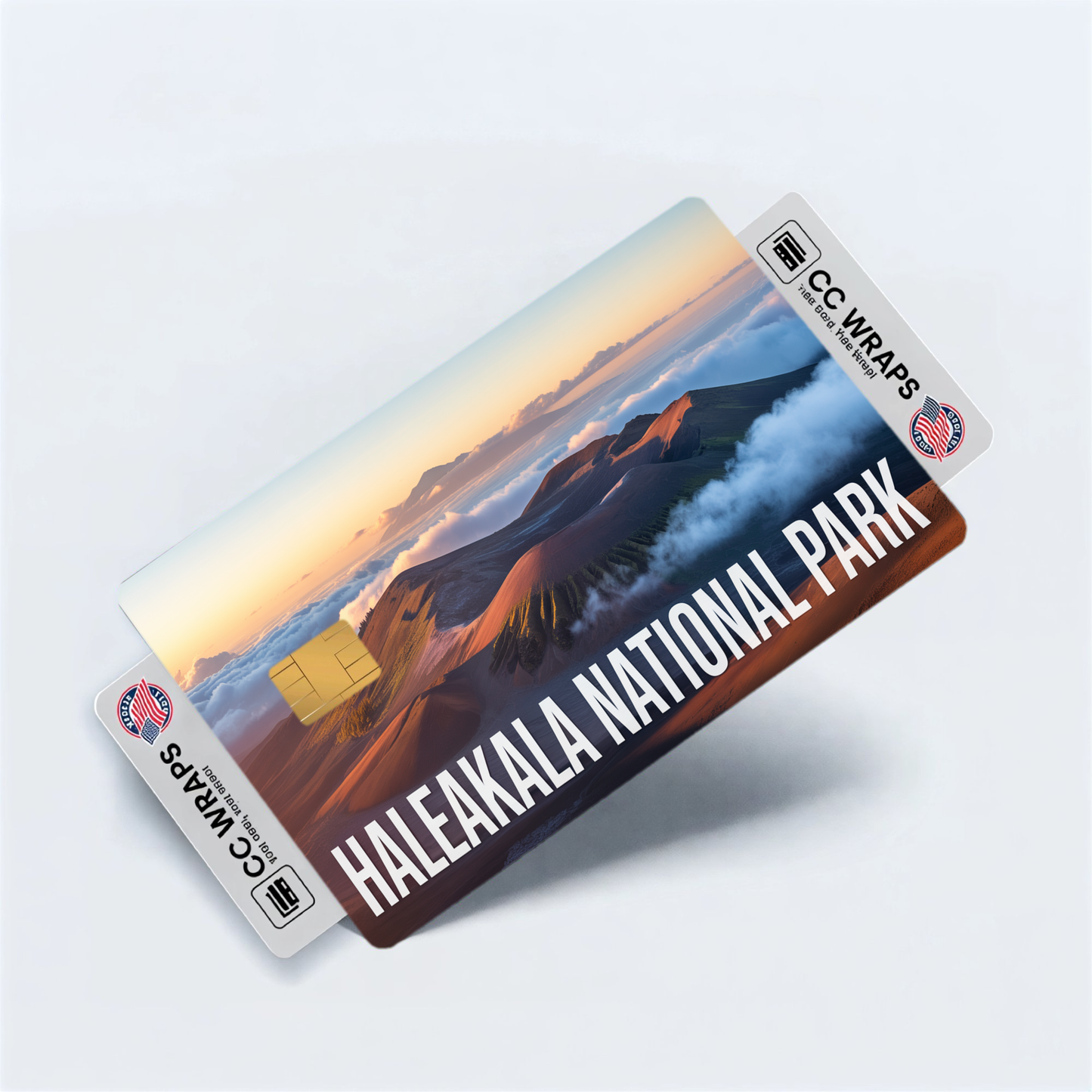 2PK Haleakala National Park Credit Card Vinyl Skin Decal