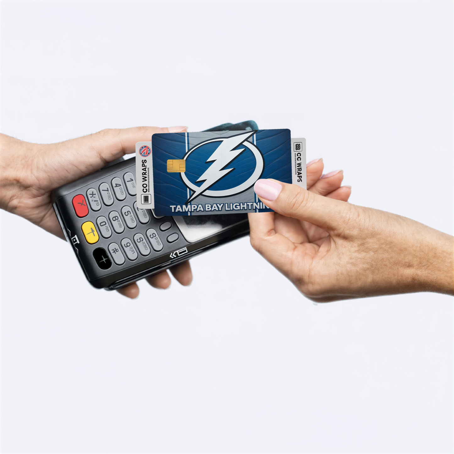 Tampa Bay Lightning Credit Card Skin Sticker | NHL Debit Card Cover