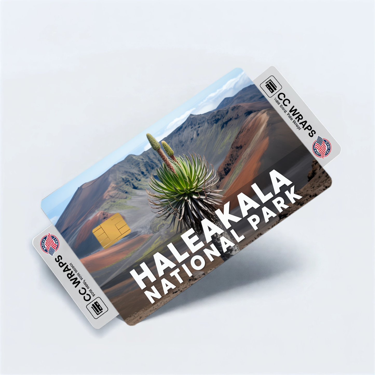 2PK Haleakala National Park Credit Card Vinyl Skin Decal