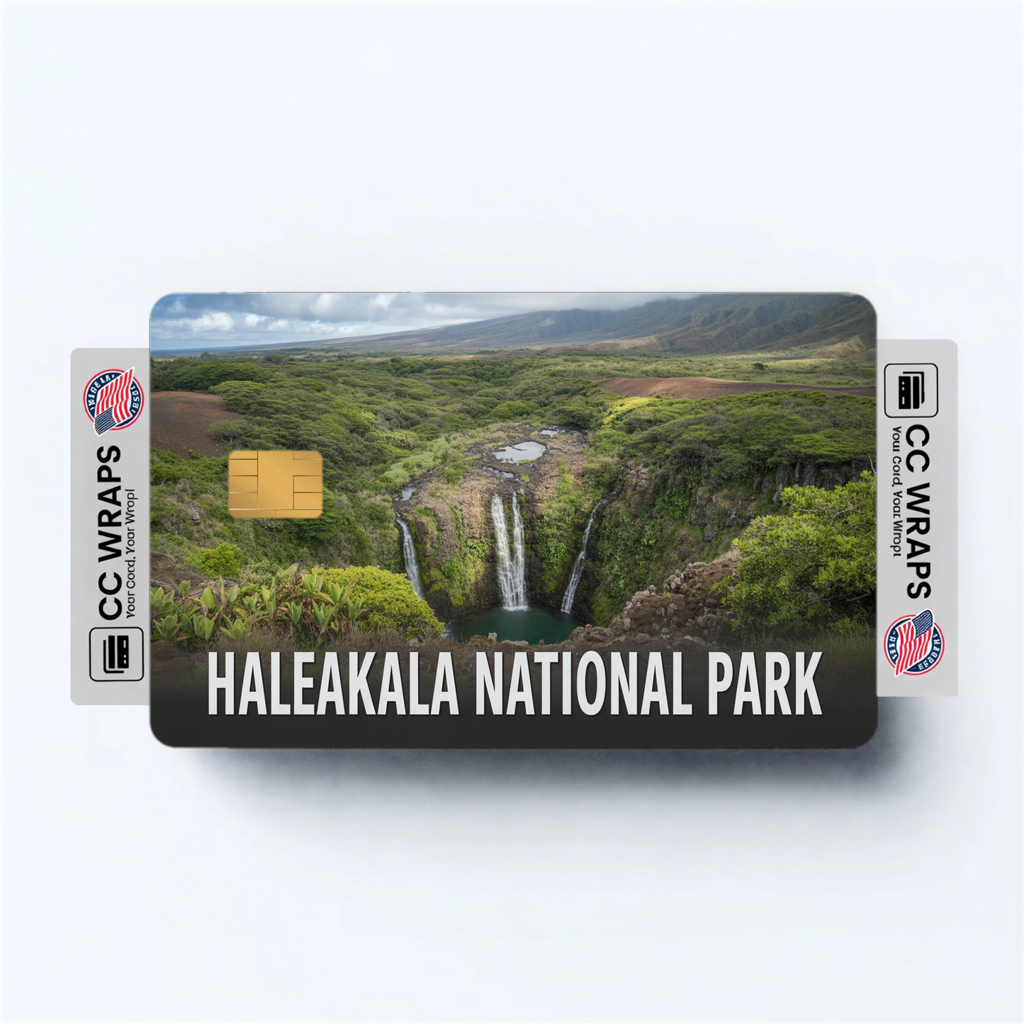 2PK Haleakala National Park Credit Card Vinyl Skin Decal