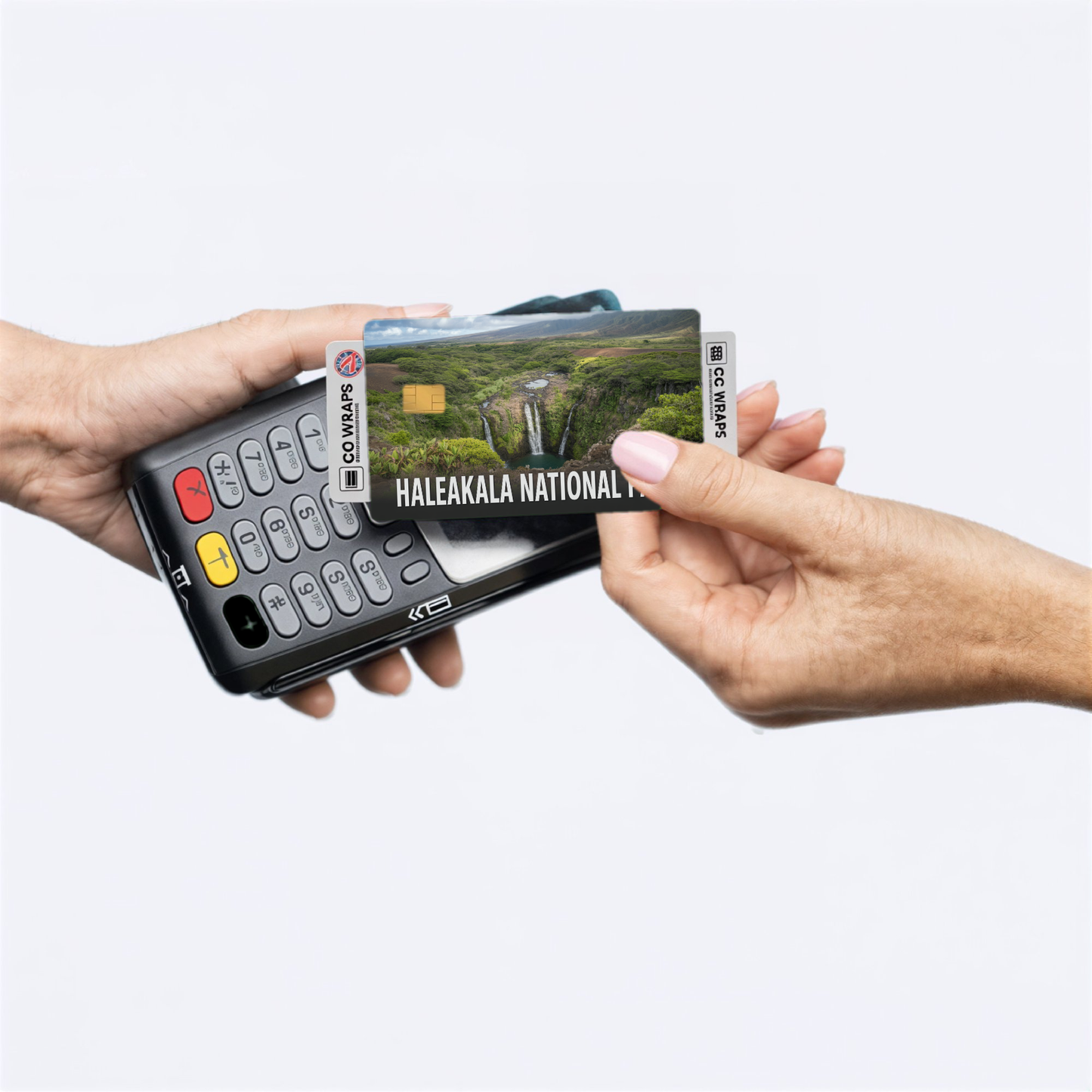 2PK Haleakala National Park Credit Card Vinyl Skin Decal