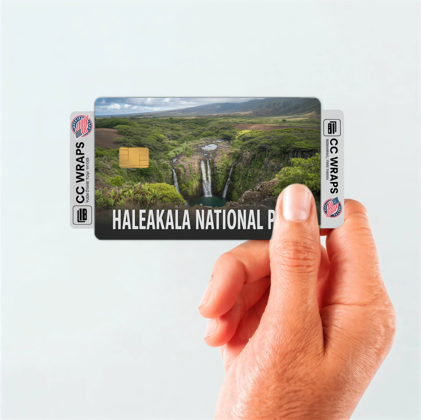 2PK Haleakala National Park Credit Card Vinyl Skin Decal