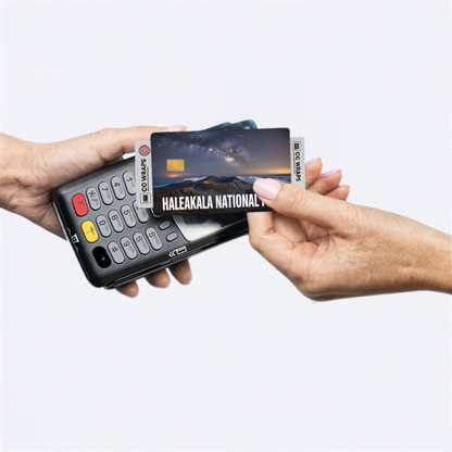 2PK Haleakala National Park Credit Card Vinyl Skin Decal