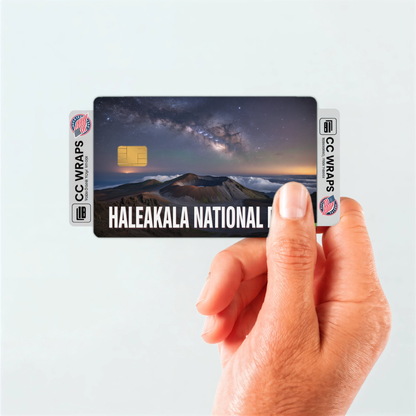 2PK Haleakala National Park Credit Card Vinyl Skin Decal