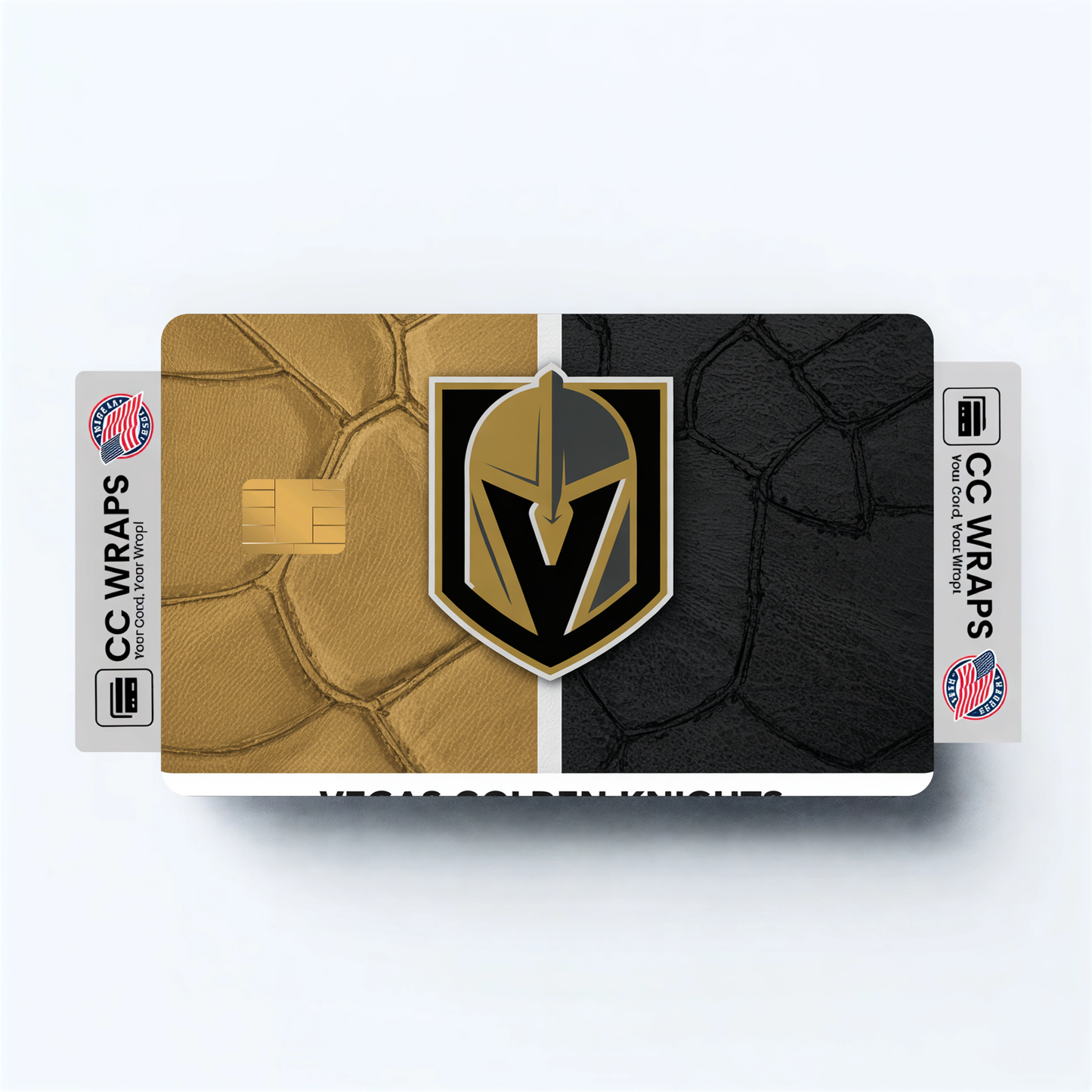 Vegas Golden Knights Credit Card Skin Sticker | NHL Debit Card Cover