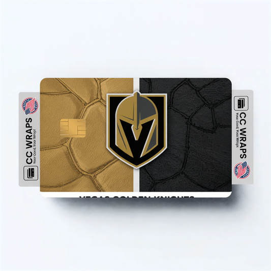 Vegas Golden Knights Credit Card Skin Sticker | NHL Debit Card Cover