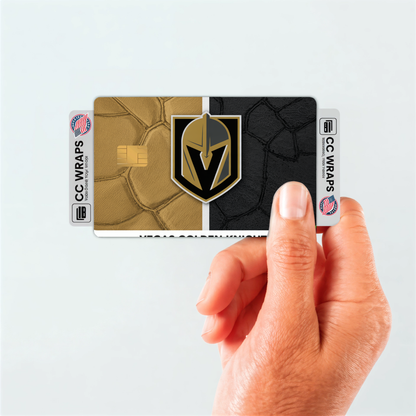 Vegas Golden Knights Credit Card Skin Sticker | NHL Debit Card Cover