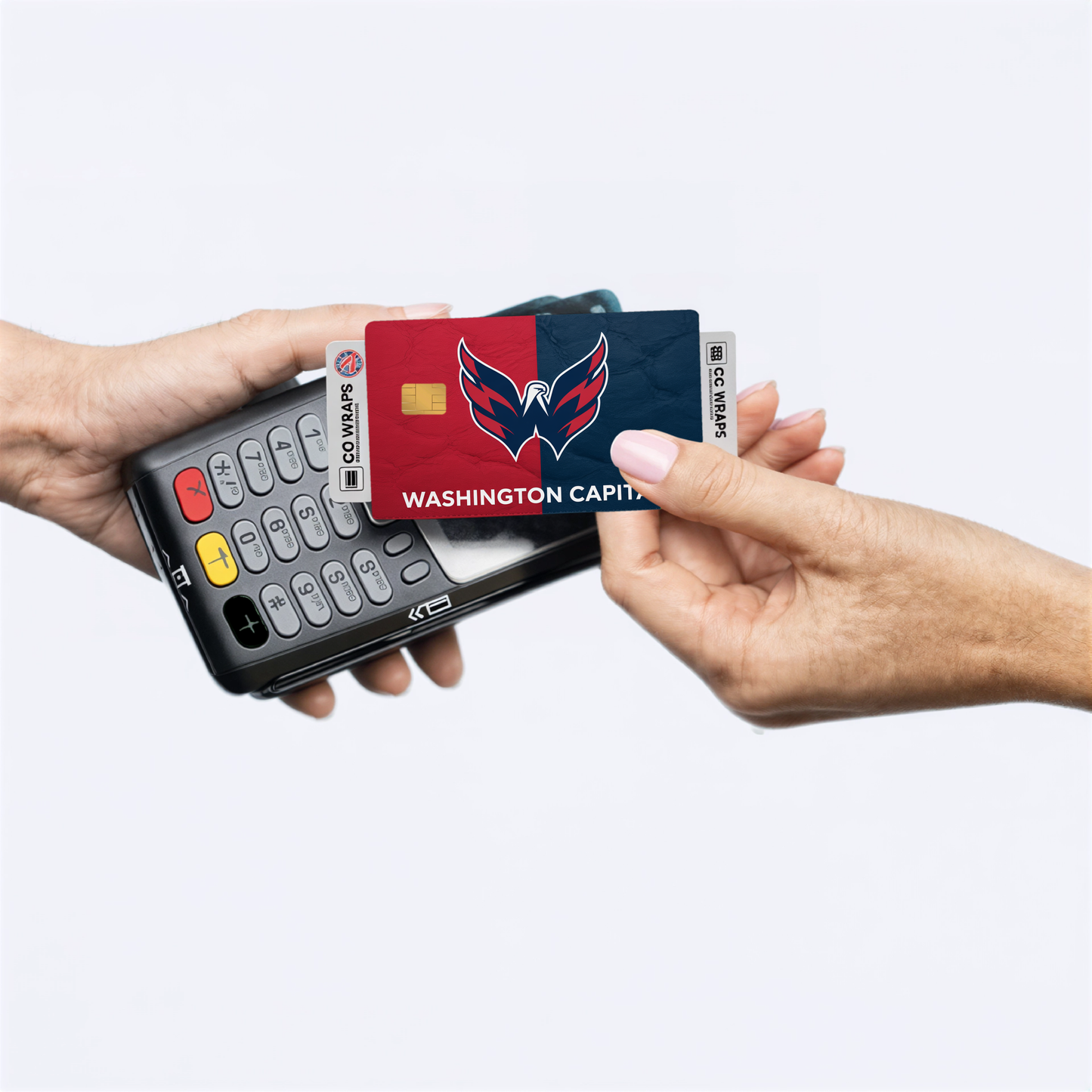 Washington Capitals Credit Card Skin Sticker | NHL Debit Card Cover