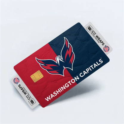 Washington Capitals Credit Card Skin Sticker | NHL Debit Card Cover
