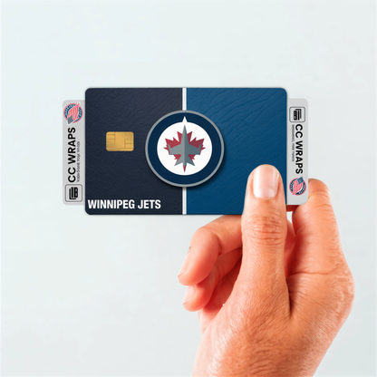Winnipeg Jets Credit Card Skin Sticker | NHL Debit Card Cover