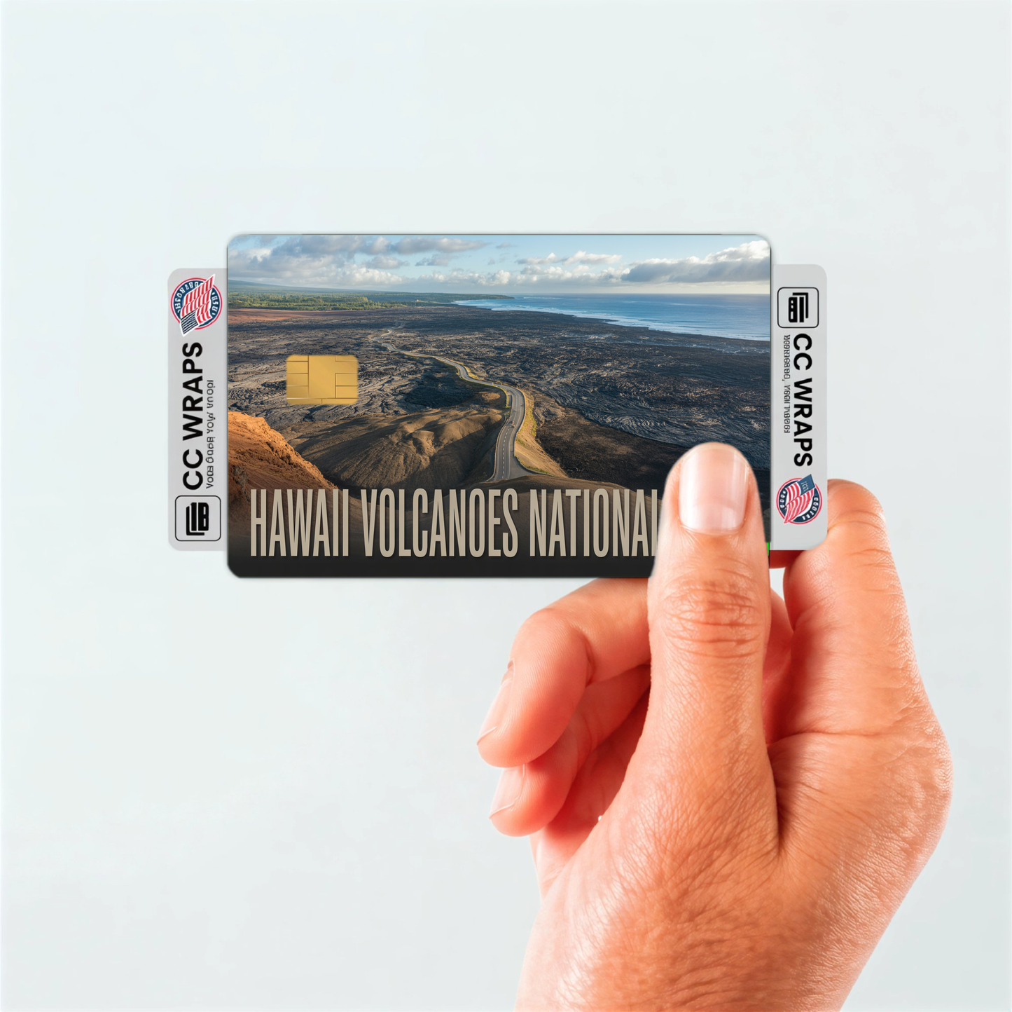 2PK Hawaii Volcanoes National Park Credit Card Vinyl Skin Decal