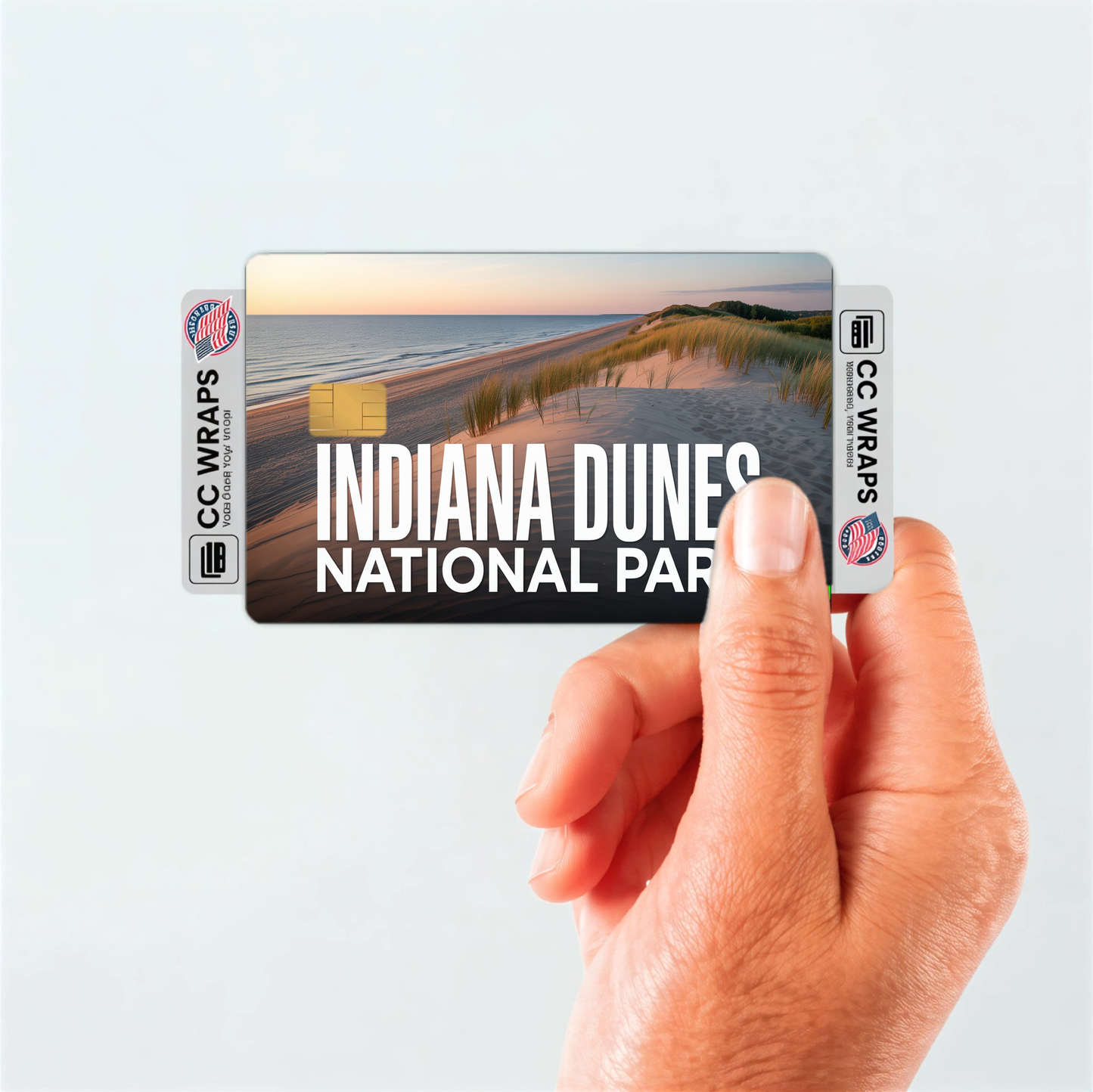 2PK Indiana Dunes National Park Credit Card Vinyl Skin Decal