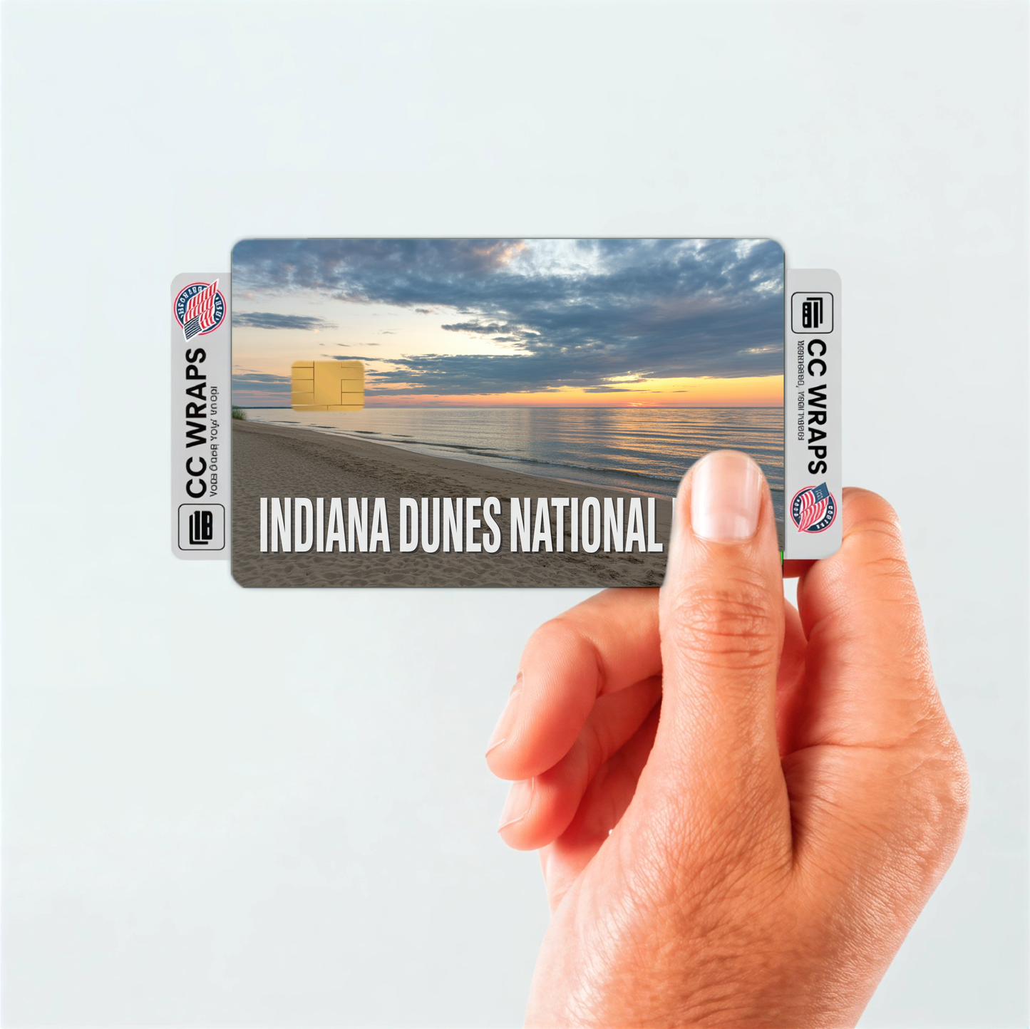 2PK Indiana Dunes National Park Credit Card Vinyl Skin Decal