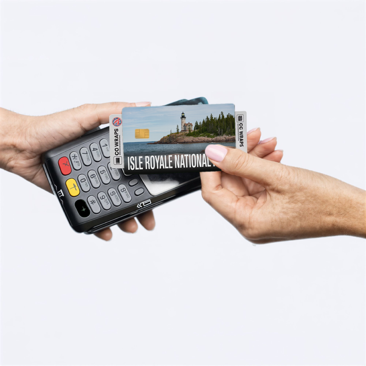 2PK Isle Royale National Park Credit Card Vinyl Skin Decal