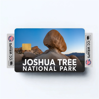 2PK Joshua Tree National Park Credit Card Vinyl Skin Decal