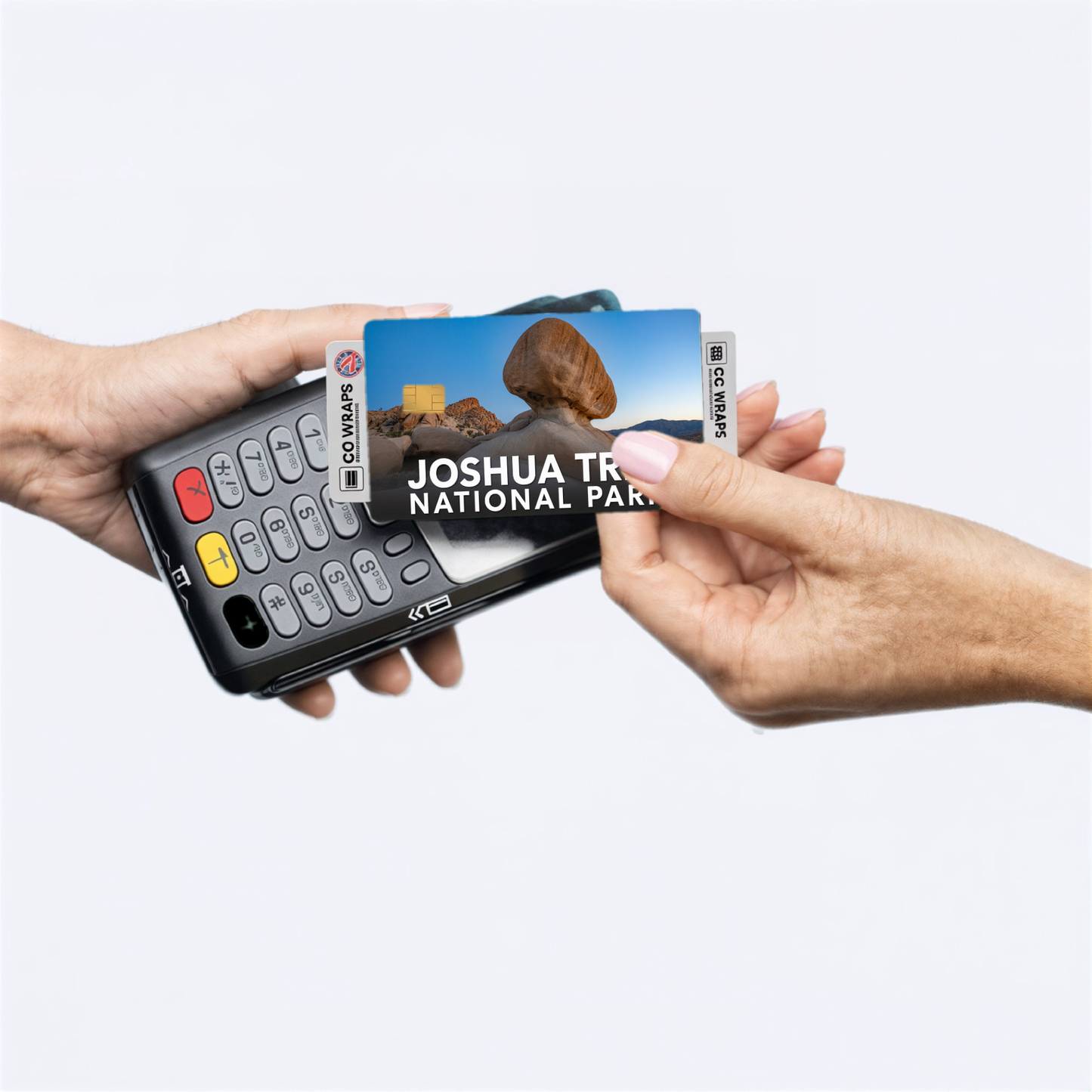 2PK Joshua Tree National Park Credit Card Vinyl Skin Decal