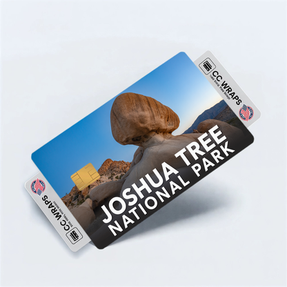 2PK Joshua Tree National Park Credit Card Vinyl Skin Decal