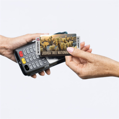 2PK Joshua Tree National Park Credit Card Vinyl Skin Decal