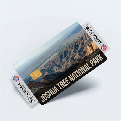 2PK Joshua Tree National Park Credit Card Vinyl Skin Decal