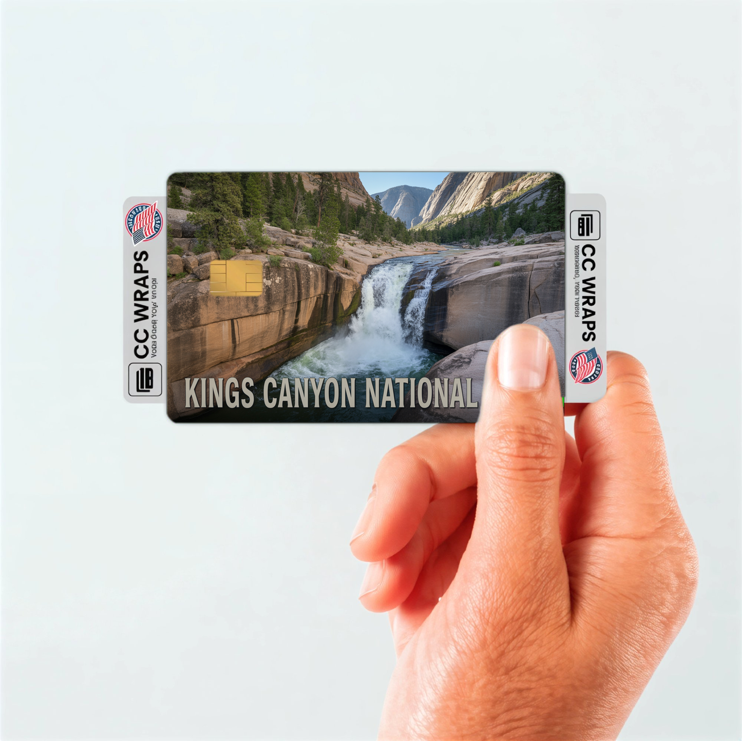 2PK Kings Canyon National Park Credit Card Vinyl Skin Decal