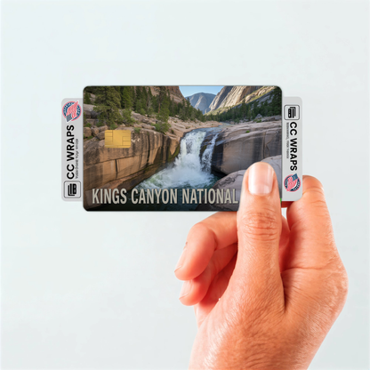 2PK Kings Canyon National Park Credit Card Vinyl Skin Decal