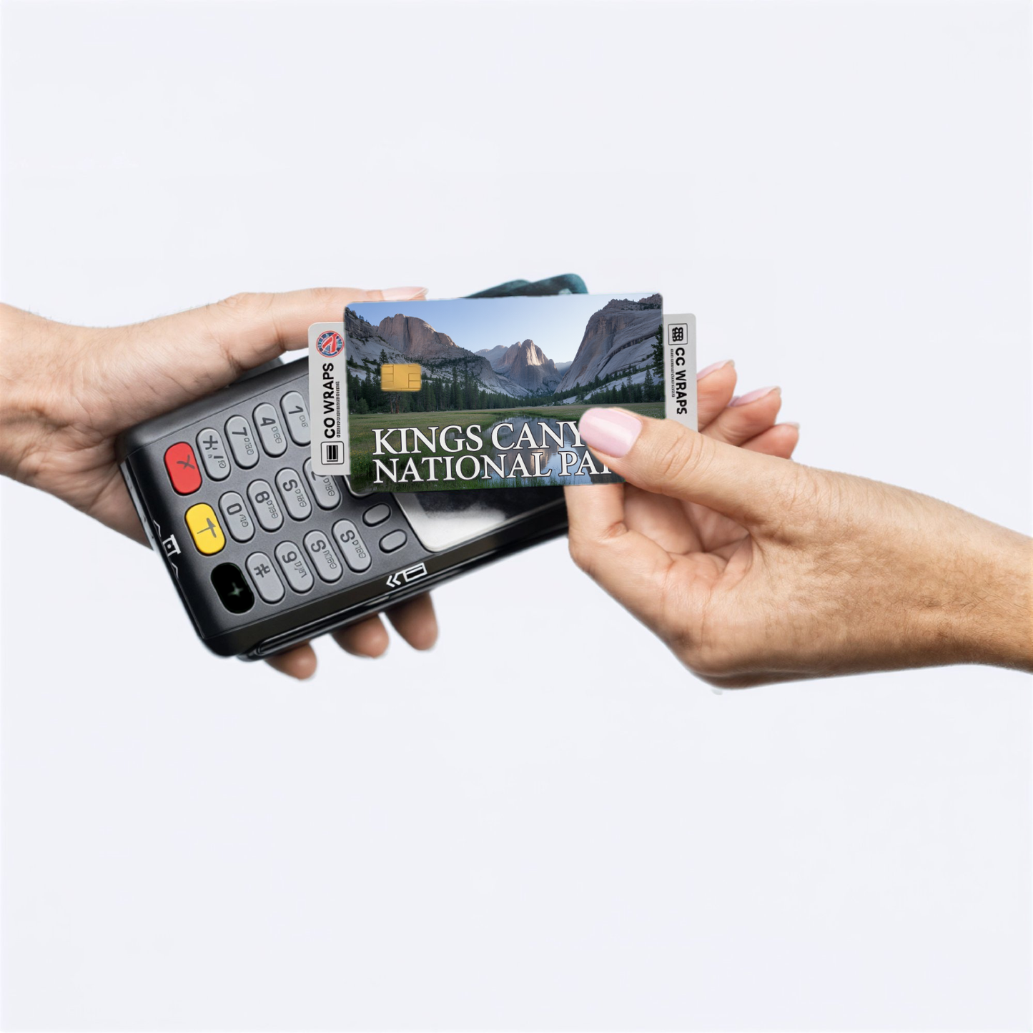2PK Kings Canyon National Park Credit Card Vinyl Skin Decal