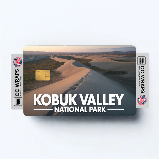 2PK Kobuk Valley National Park Credit Card Vinyl Skin Decal