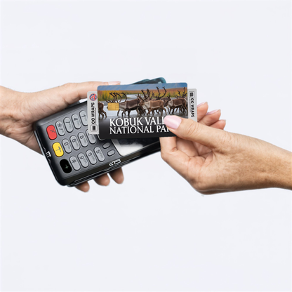 2PK Kobuk Valley National Park Credit Card Vinyl Skin Decal