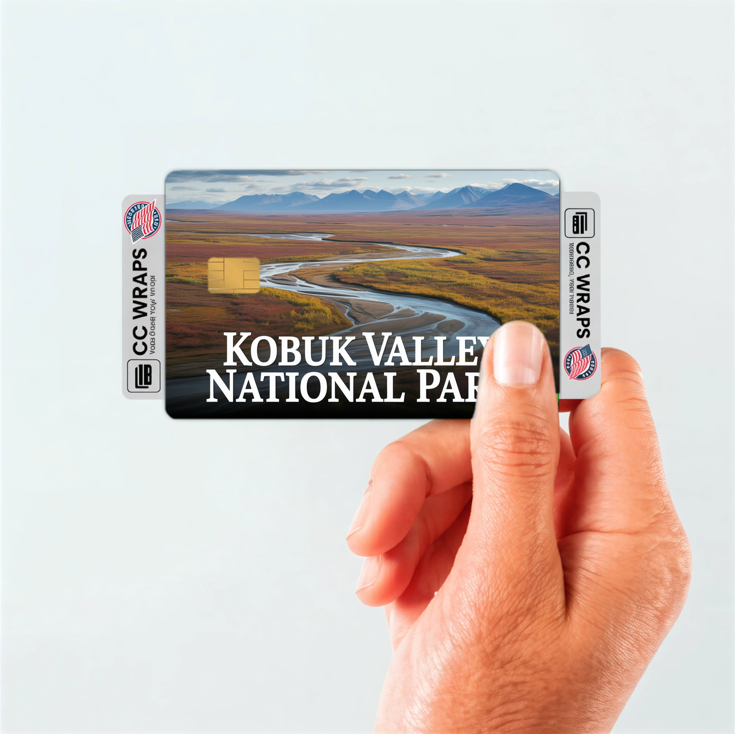 2PK Kobuk Valley National Park Credit Card Vinyl Skin Decal