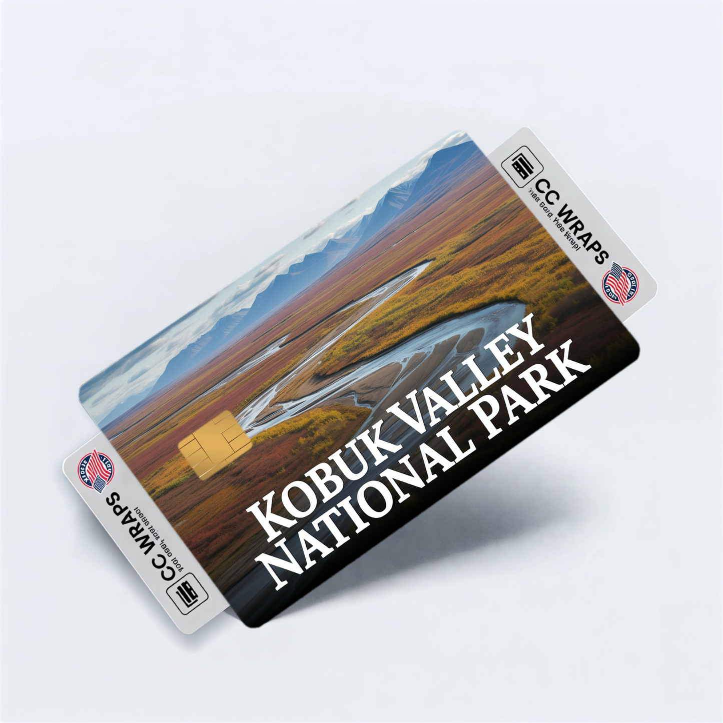 2PK Kobuk Valley National Park Credit Card Vinyl Skin Decal
