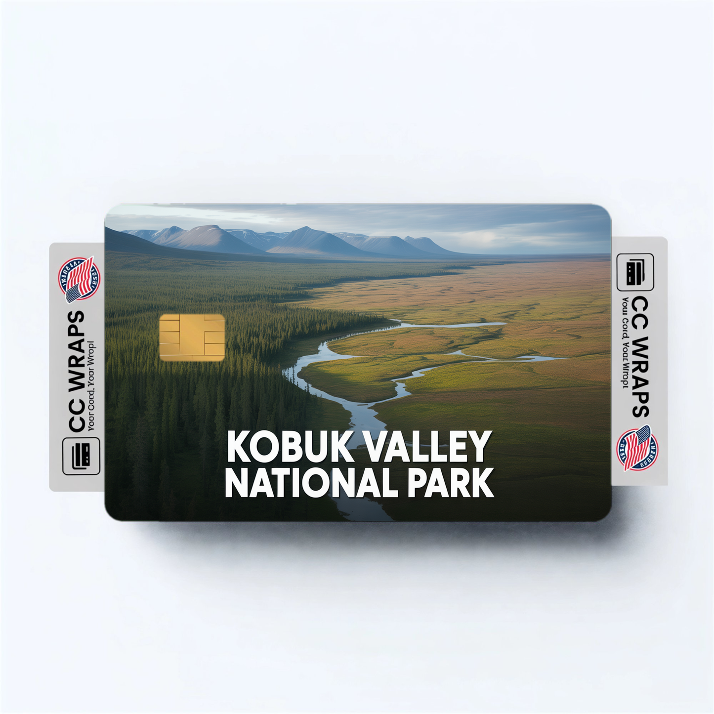 2PK Kobuk Valley National Park Credit Card Vinyl Skin Decal