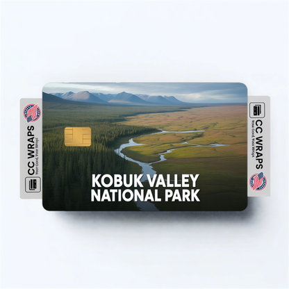 2PK Kobuk Valley National Park Credit Card Vinyl Skin Decal