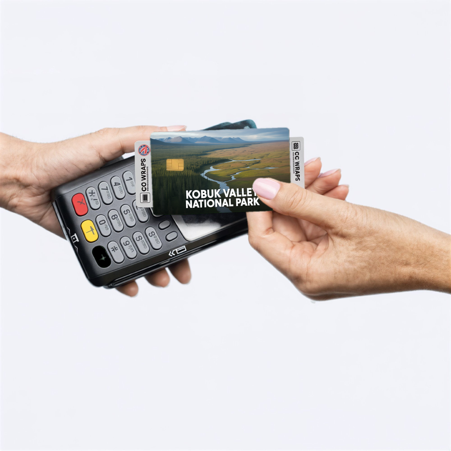 2PK Kobuk Valley National Park Credit Card Vinyl Skin Decal
