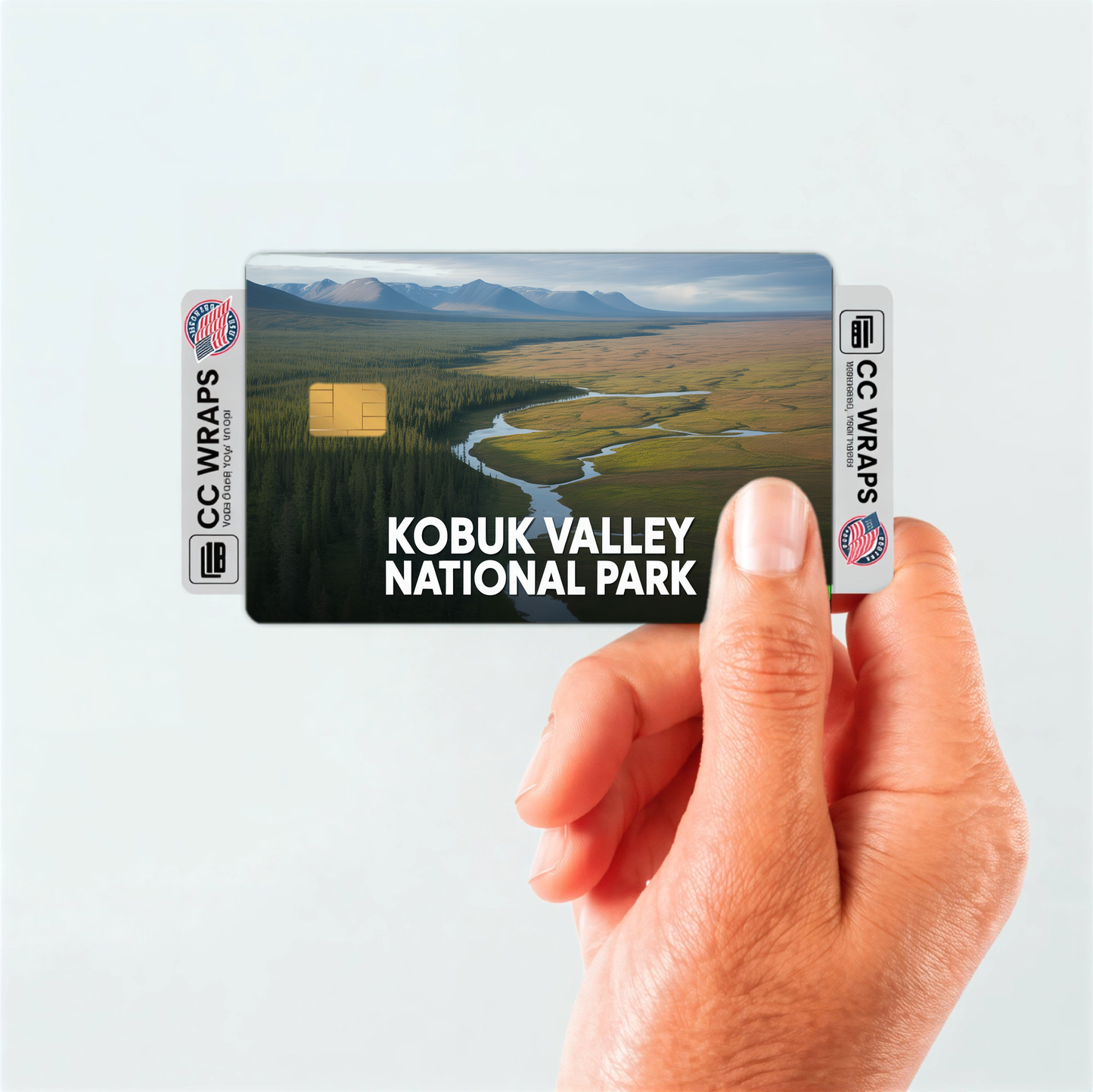2PK Kobuk Valley National Park Credit Card Vinyl Skin Decal