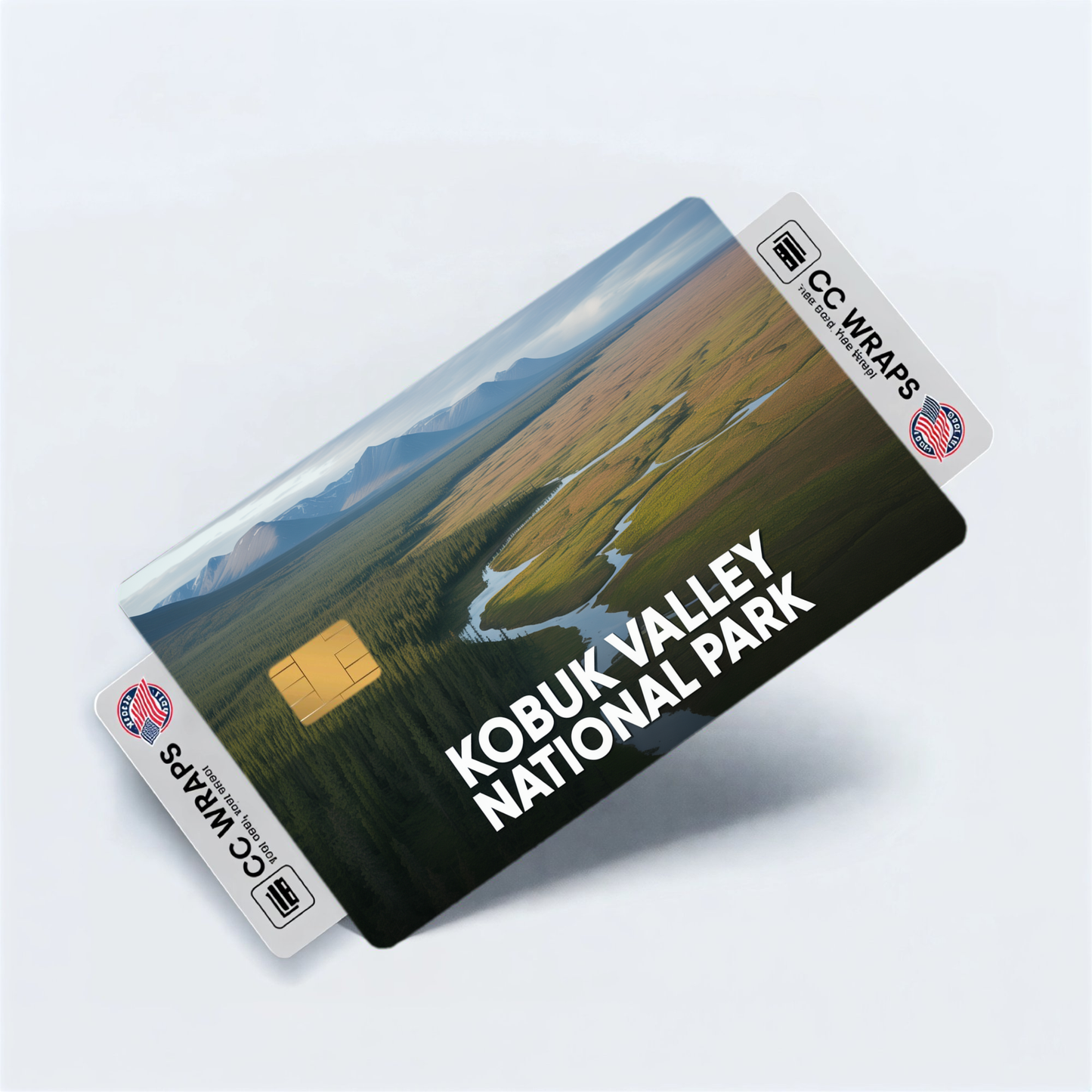 2PK Kobuk Valley National Park Credit Card Vinyl Skin Decal