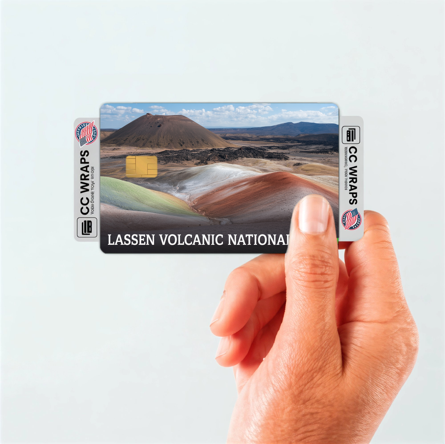 2PK Lassen Volcanic National Park Credit Card Vinyl Skin Decal