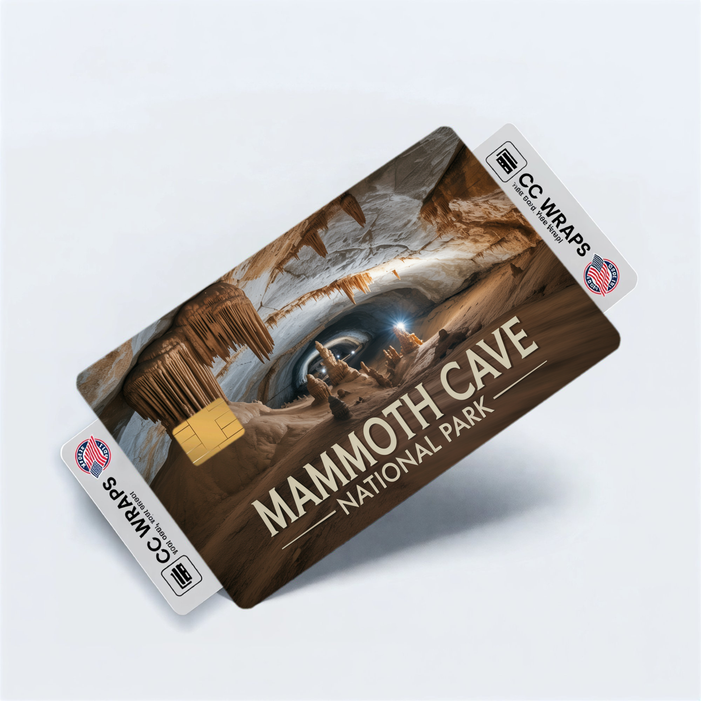 2PK Mammoth Cave National Park Credit Card Vinyl Skin Decal