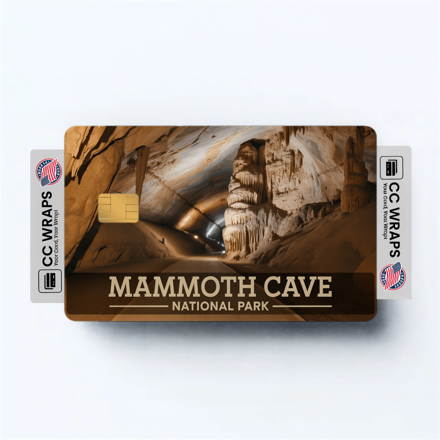 2PK Mammoth Cave National Park Credit Card Vinyl Skin Decal