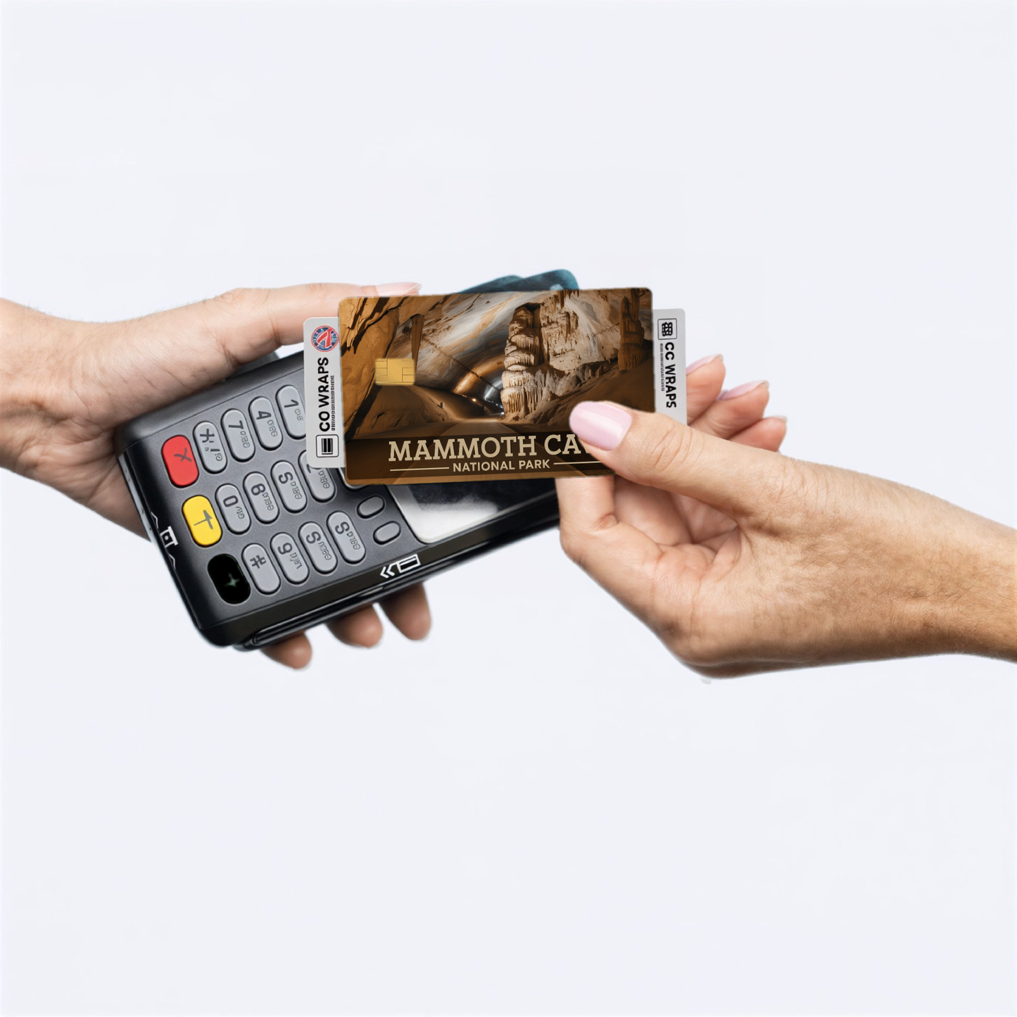 2PK Mammoth Cave National Park Credit Card Vinyl Skin Decal
