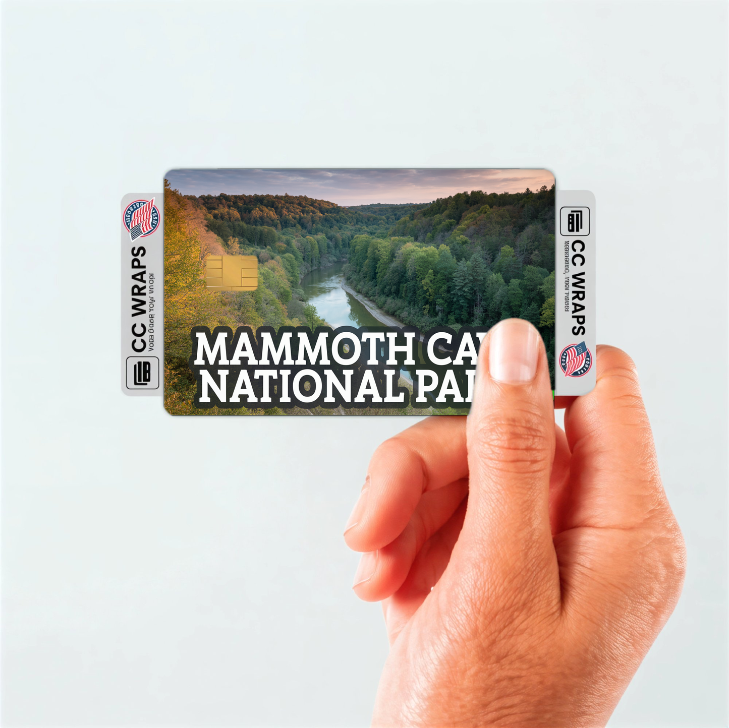 2PK Mammoth Cave National Park Credit Card Vinyl Skin Decal