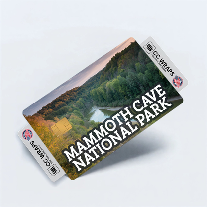 2PK Mammoth Cave National Park Credit Card Vinyl Skin Decal
