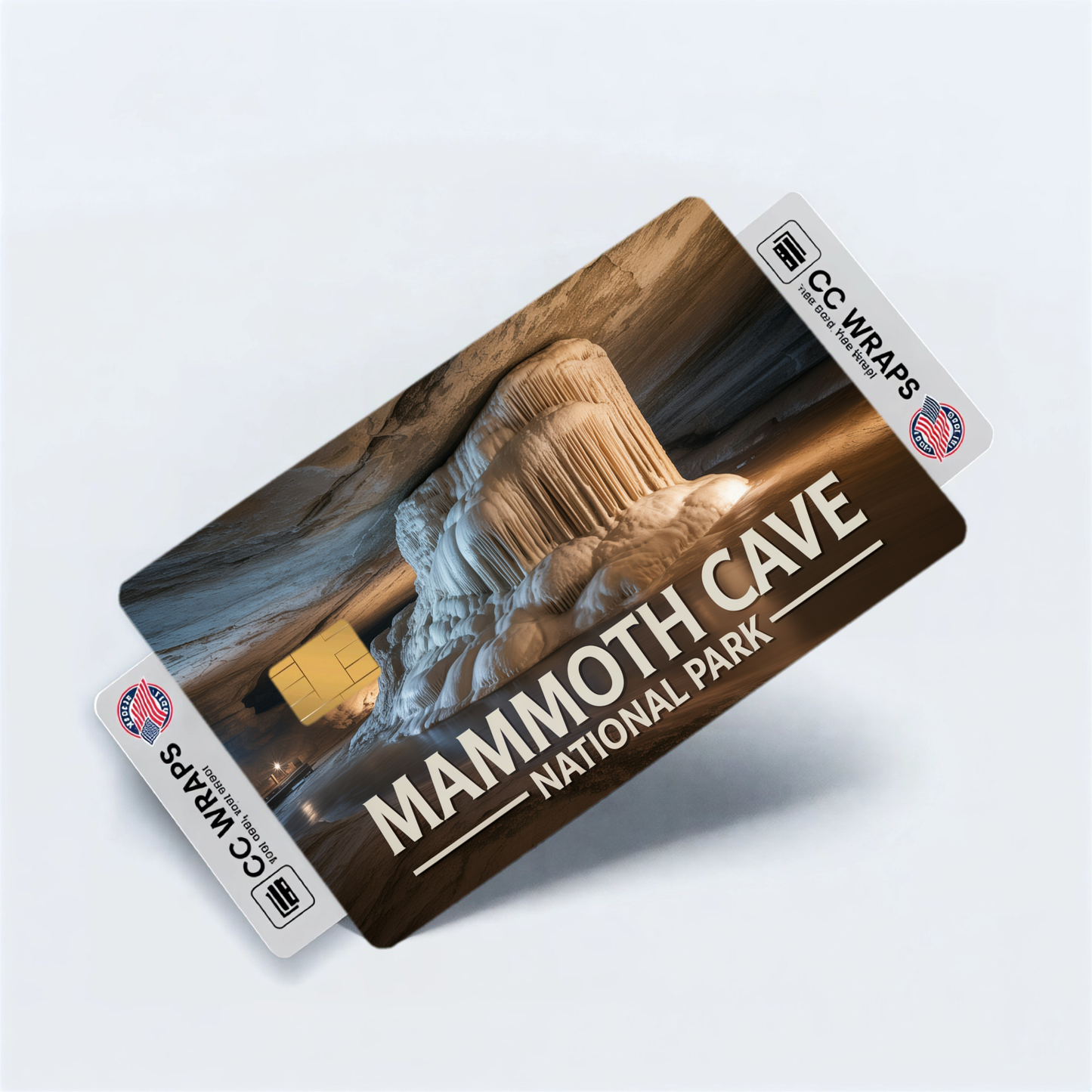 2PK Mammoth Cave National Park Credit Card Vinyl Skin Decal