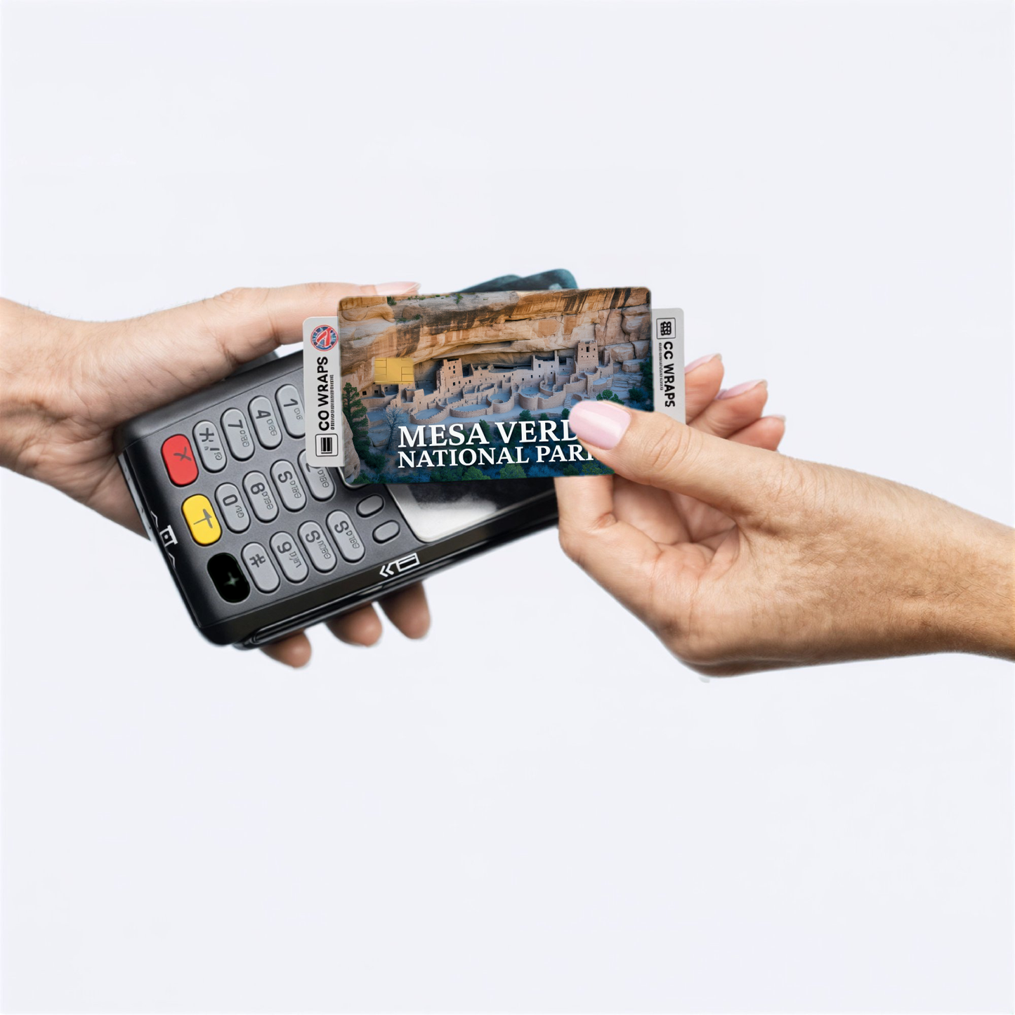 2PK Mesa Verde National Park Credit Card Vinyl Skin Decal