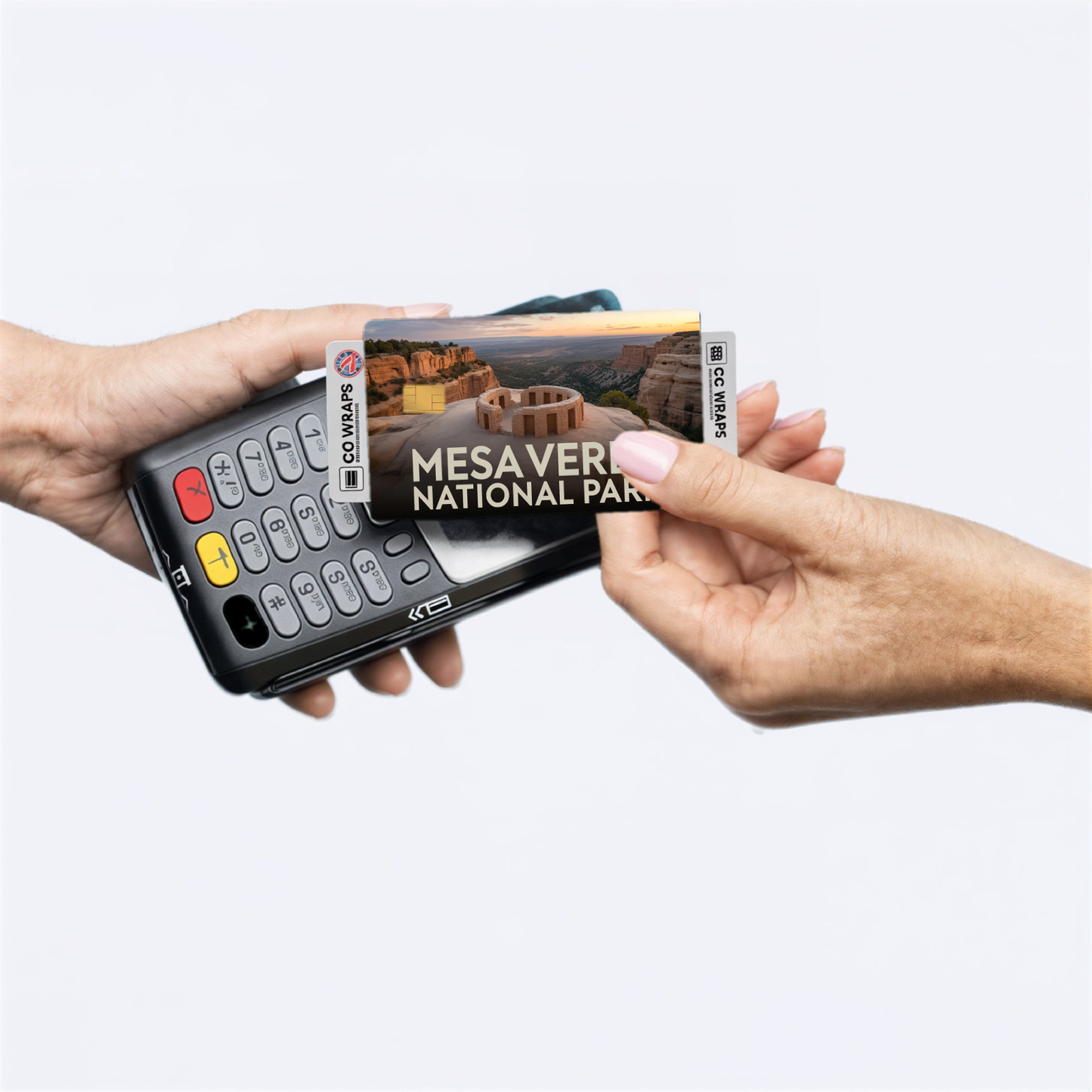 2PK Mesa Verde National Park Credit Card Vinyl Skin Decal