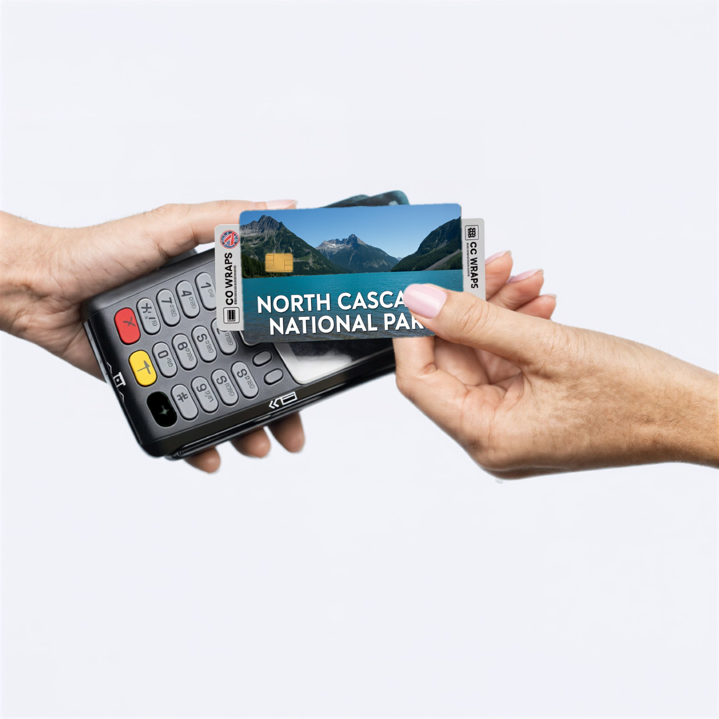2PK North Cascades National Park Credit Card Vinyl Skin Decal