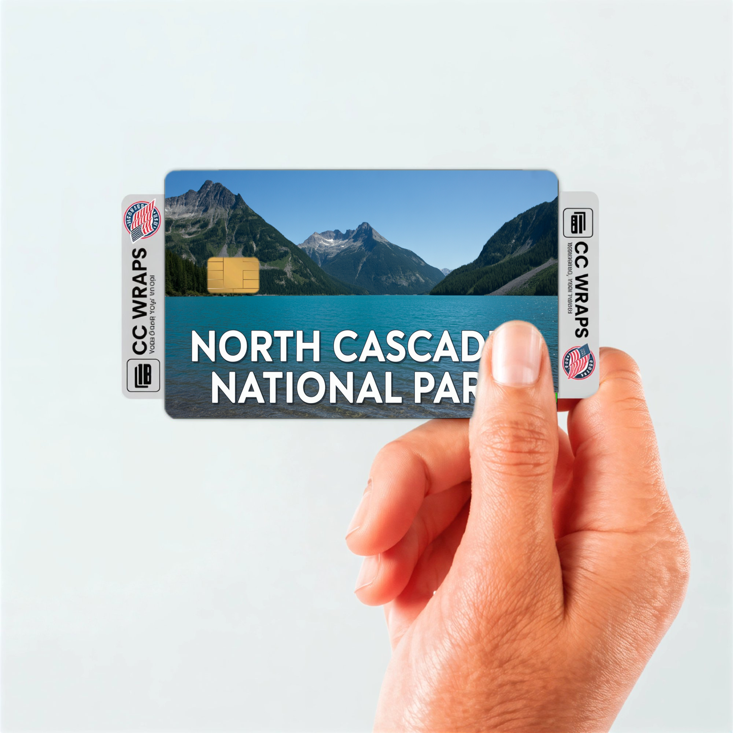 2PK North Cascades National Park Credit Card Vinyl Skin Decal