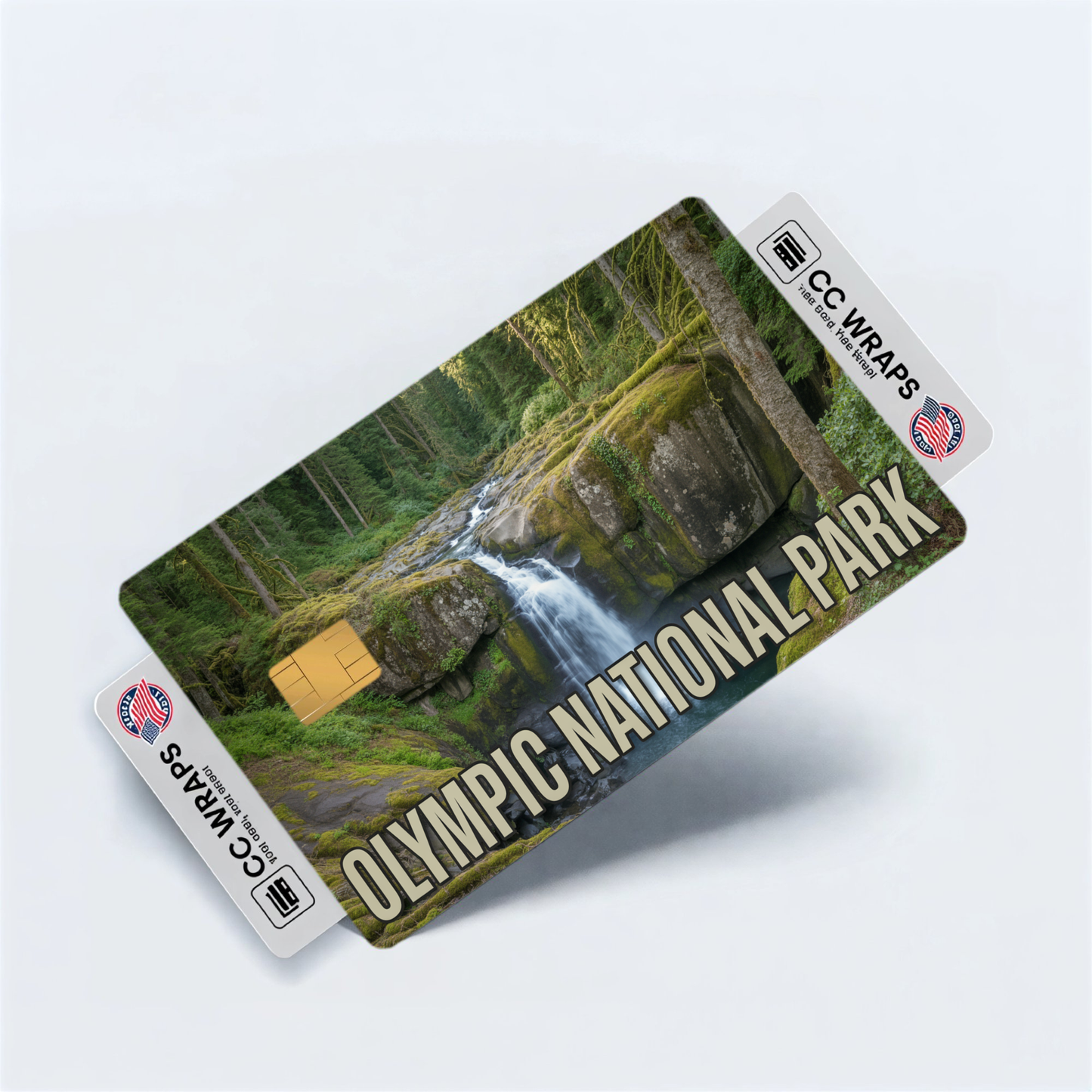 2PK Olympic National Park Credit Card Vinyl Skin Decal